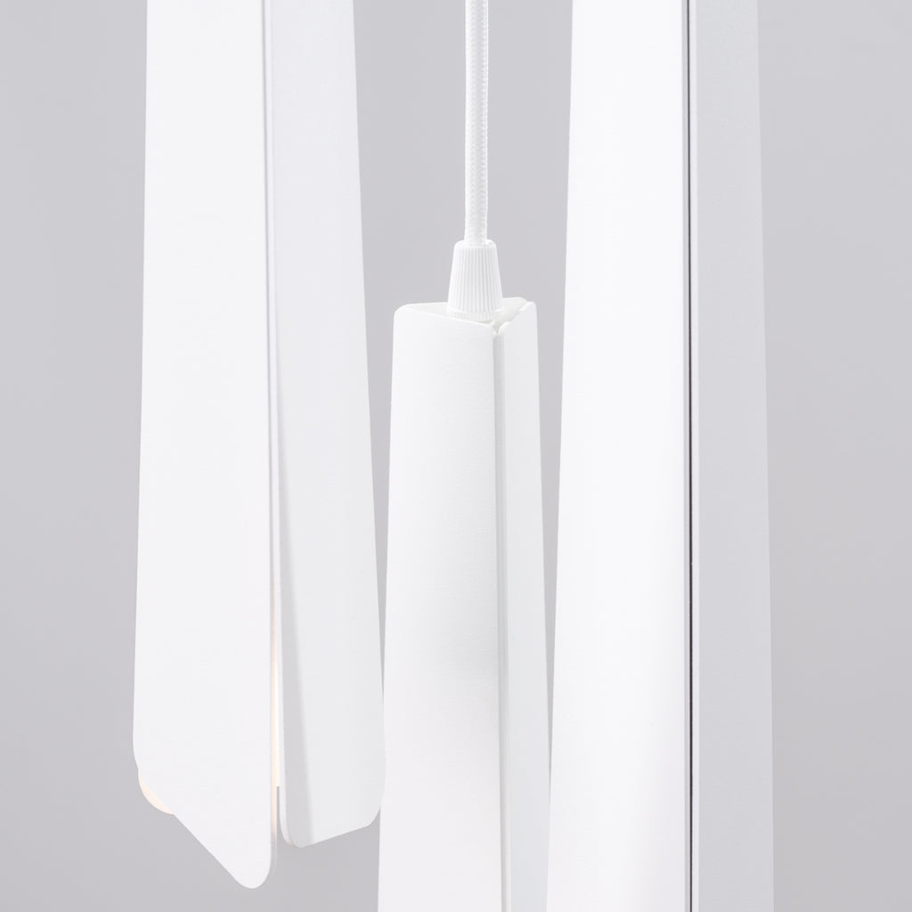 Pendelleuchte PRYSM 3P weiß Sollux Lighting