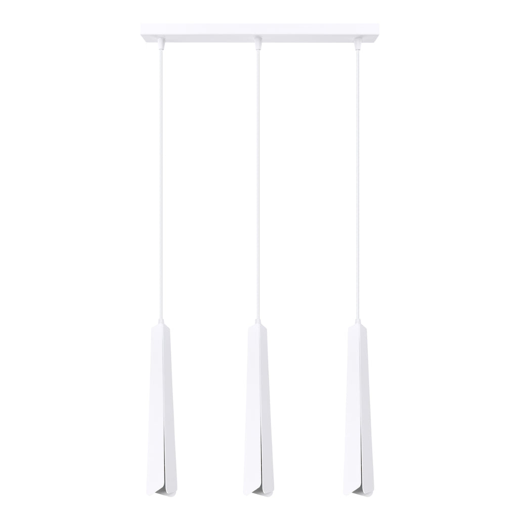 Pendelleuchte PRYSM 3L weiß Sollux Lighting