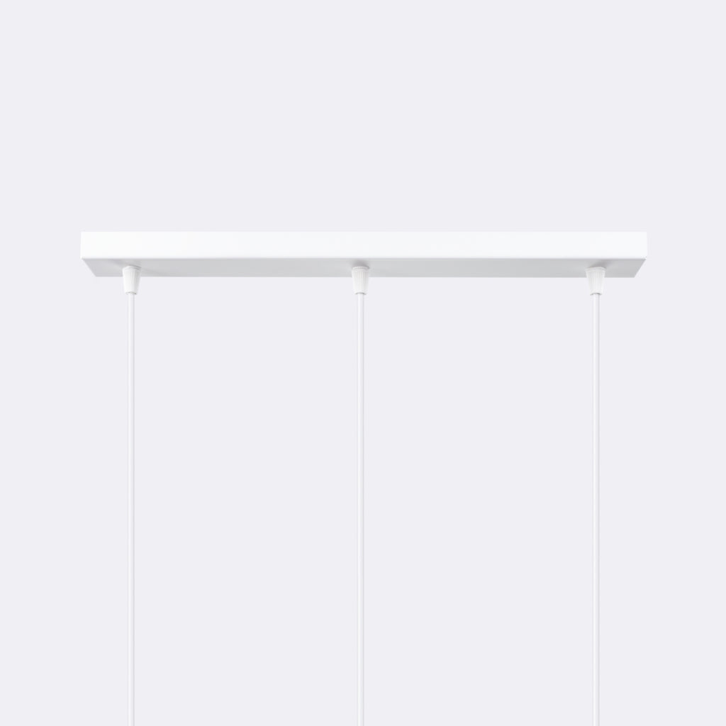 Pendelleuchte PRYSM 3L weiß Sollux Lighting