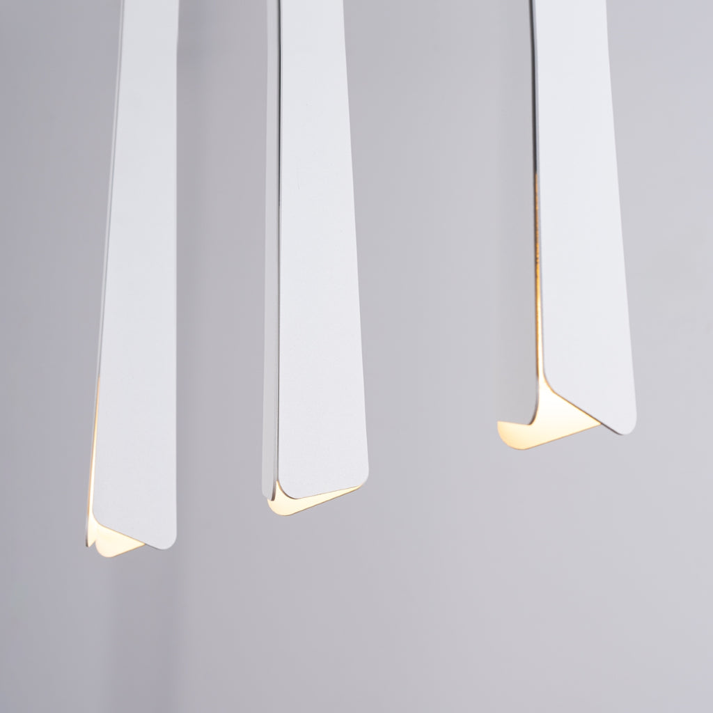 Pendelleuchte PRYSM 3L weiß Sollux Lighting