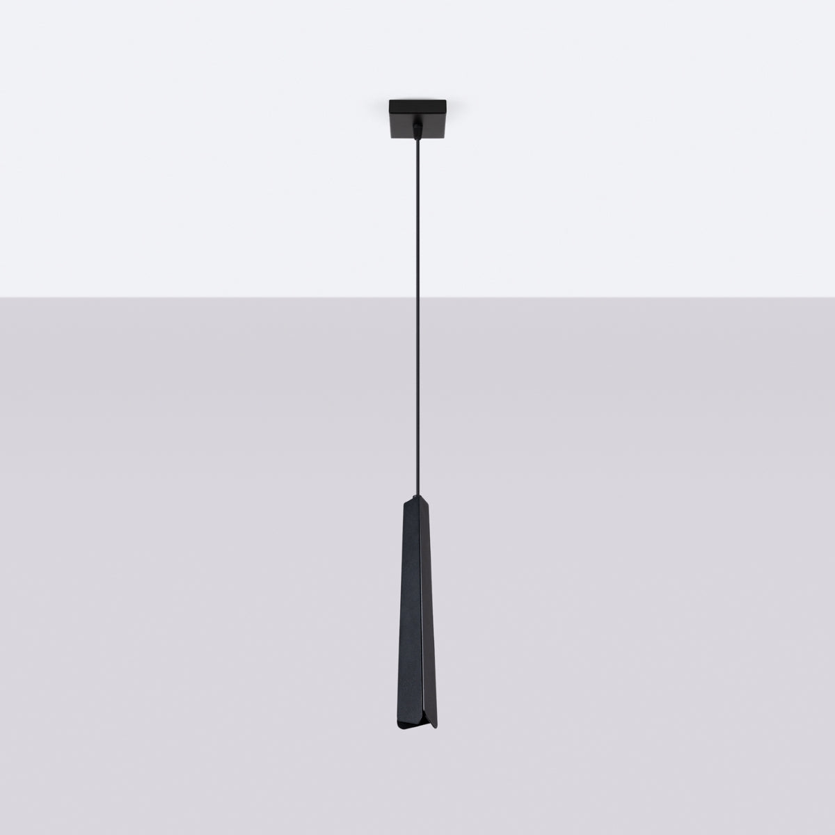 Pendelleuchte PRYSM 1 schwarz Sollux Lighting