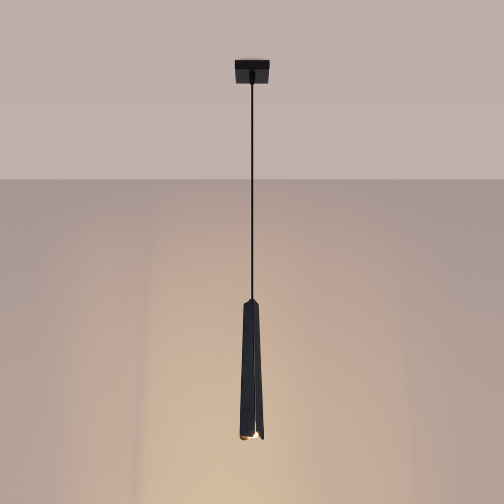 Pendelleuchte PRYSM 1 schwarz Sollux Lighting