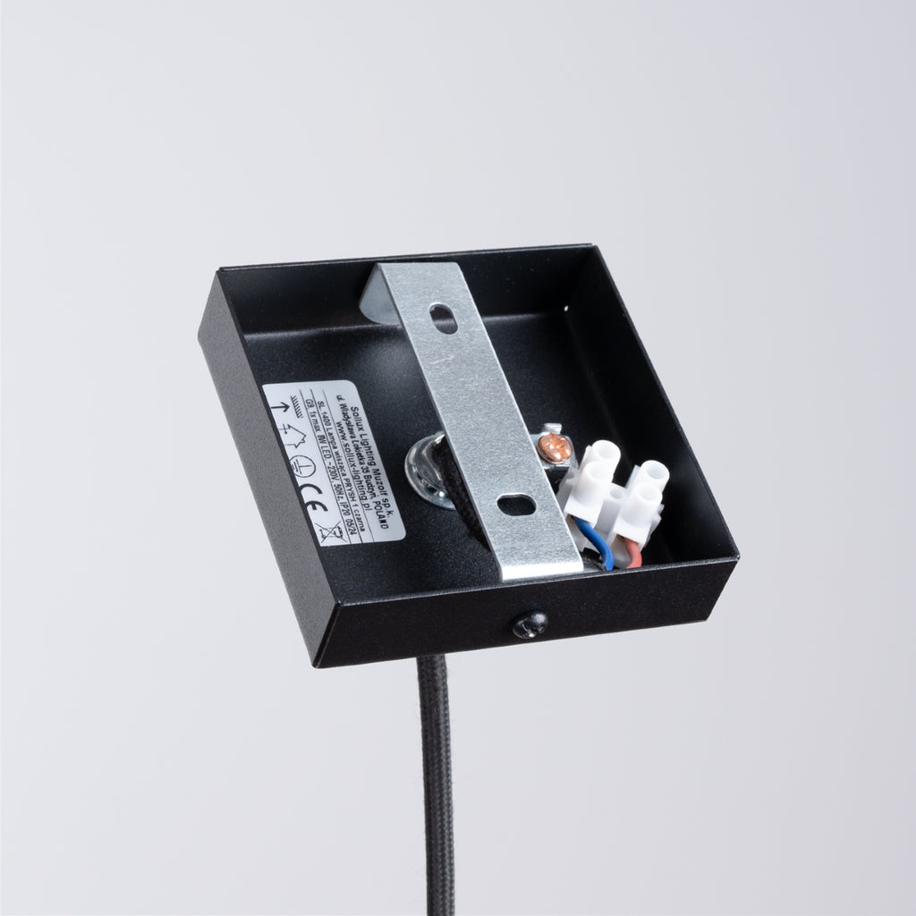 Pendelleuchte PRYSM 1 schwarz Sollux Lighting