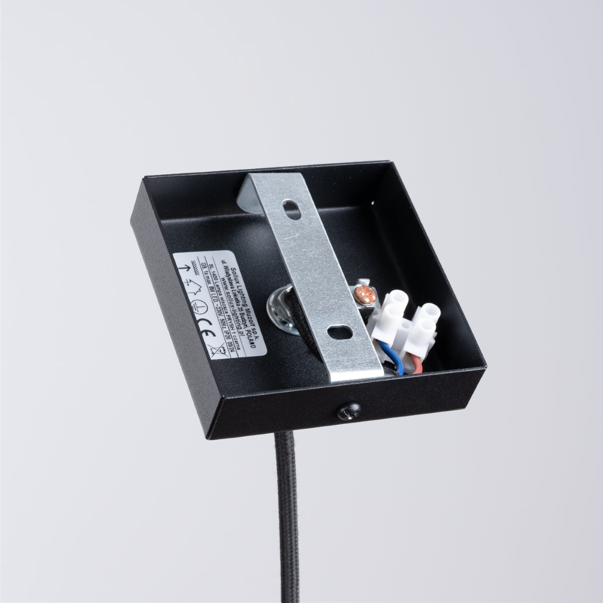 Pendelleuchte PRYSM 1 schwarz Sollux Lighting