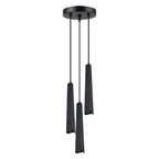 Pendelleuchte PRYSM 3P schwarz Sollux Lighting
