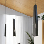 Pendelleuchte PRYSM 3P schwarz Sollux Lighting