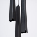 Pendelleuchte PRYSM 3P schwarz Sollux Lighting