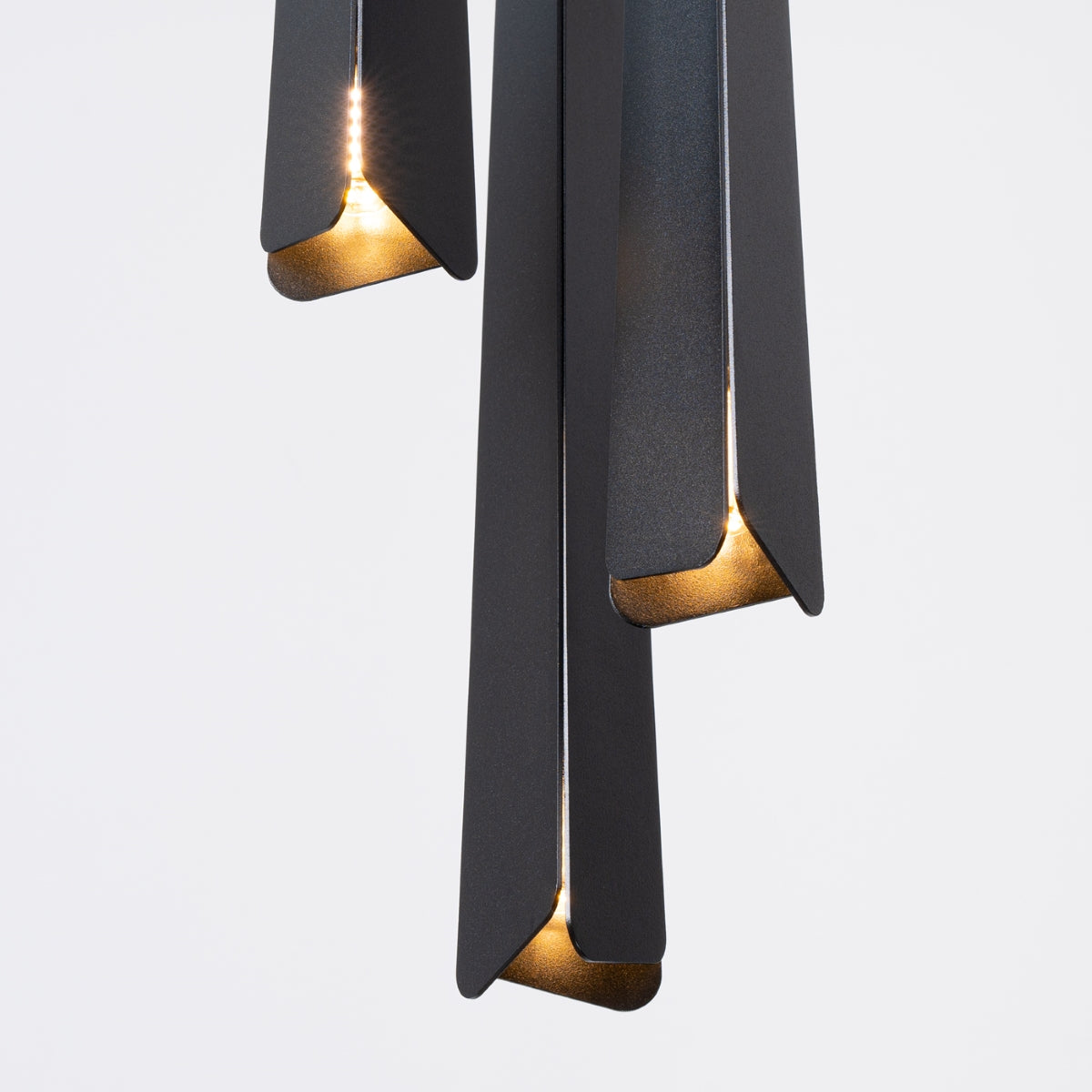 Pendelleuchte PRYSM 3P schwarz Sollux Lighting