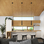 Pendelleuchte PRYSM 3L schwarz Sollux Lighting