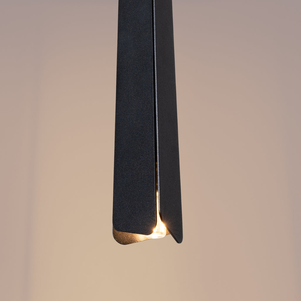 Pendelleuchte PRYSM 3L schwarz Sollux Lighting