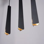 Pendelleuchte PRYSM 3L schwarz Sollux Lighting