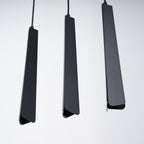 Pendelleuchte PRYSM 3L schwarz Sollux Lighting