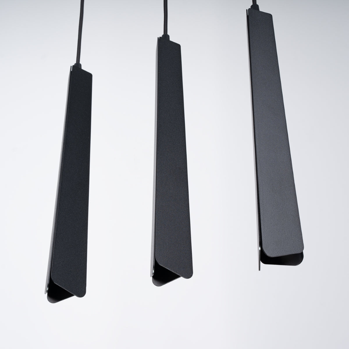 Pendelleuchte PRYSM 3L schwarz Sollux Lighting