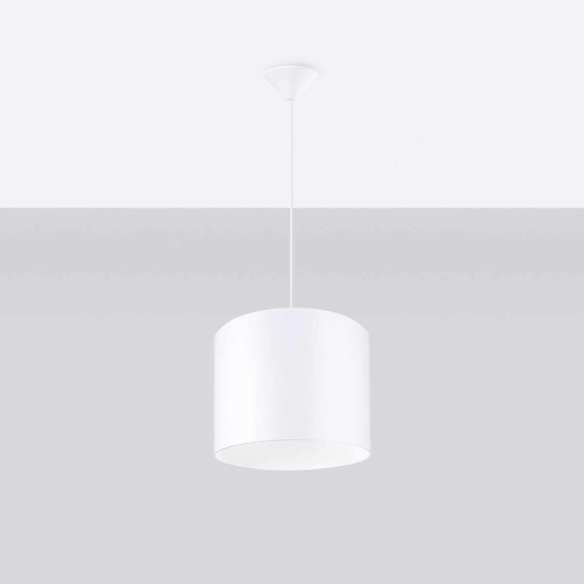 Pendelleuchte NOVA 30 weiß Sollux Lighting