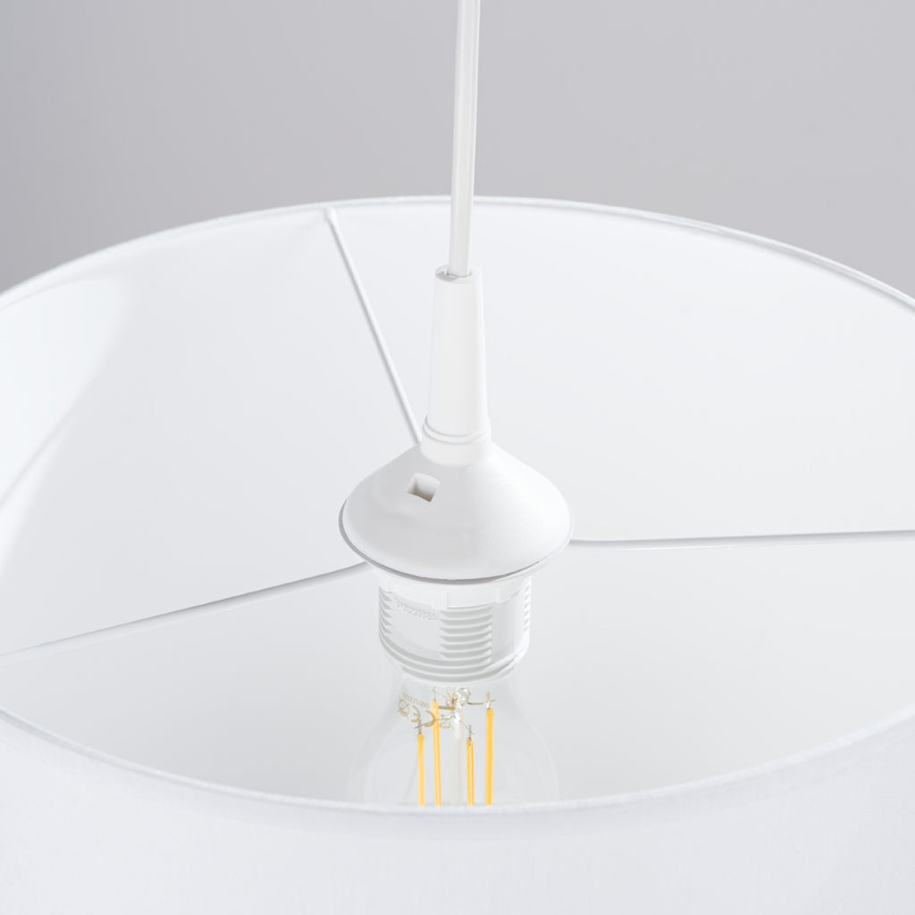 Pendelleuchte NOVA 30 weiß Sollux Lighting
