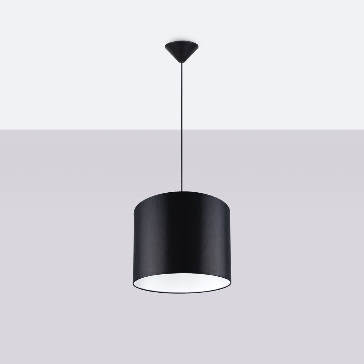 Pendelleuchte NOVA 30 schwarz Sollux Lighting