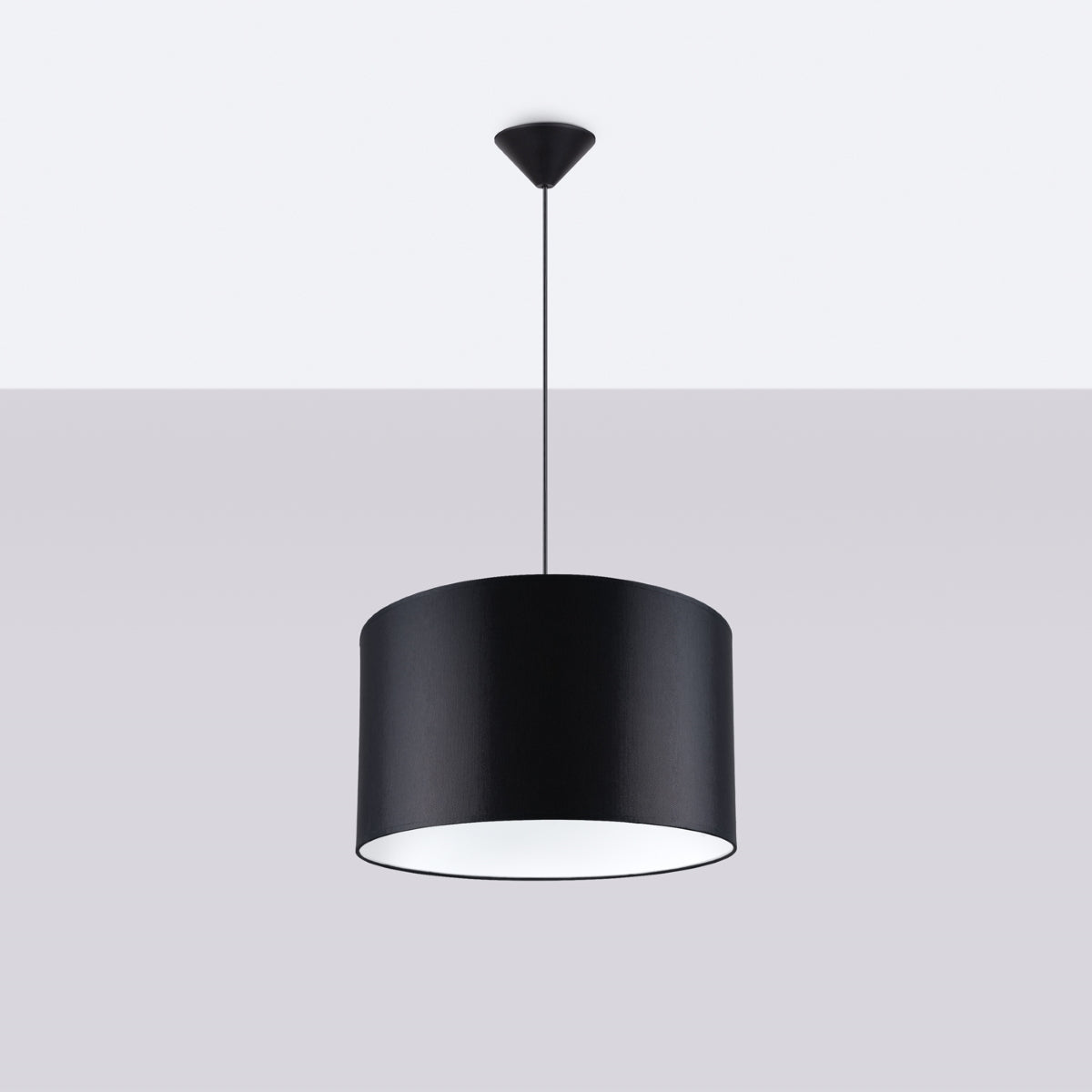 Pendelleuchte NOVA 40 schwarz Sollux Lighting