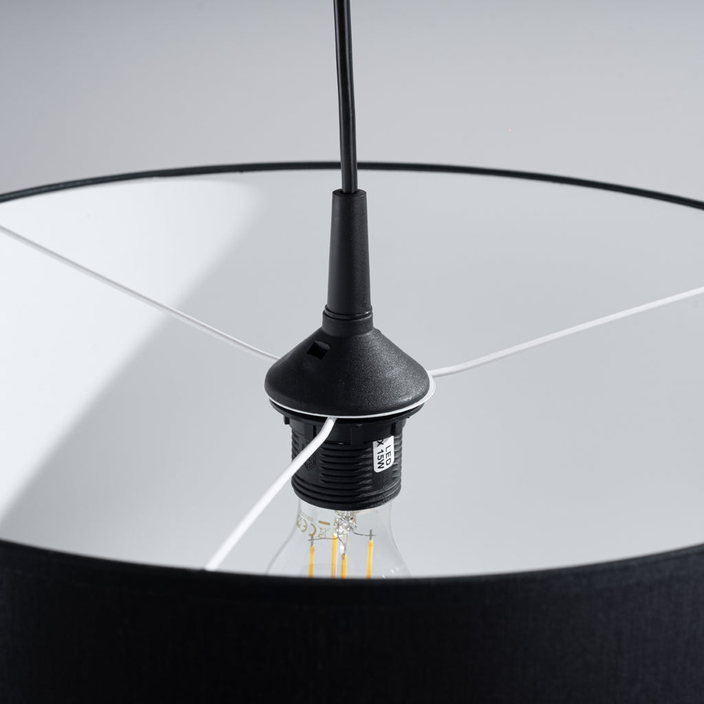 Pendelleuchte NOVA 40 schwarz Sollux Lighting