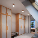 Deckenleuchte SOLIS Naturholz Sollux Lighting