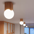 Deckenleuchte SOLIS Naturholz Sollux Lighting