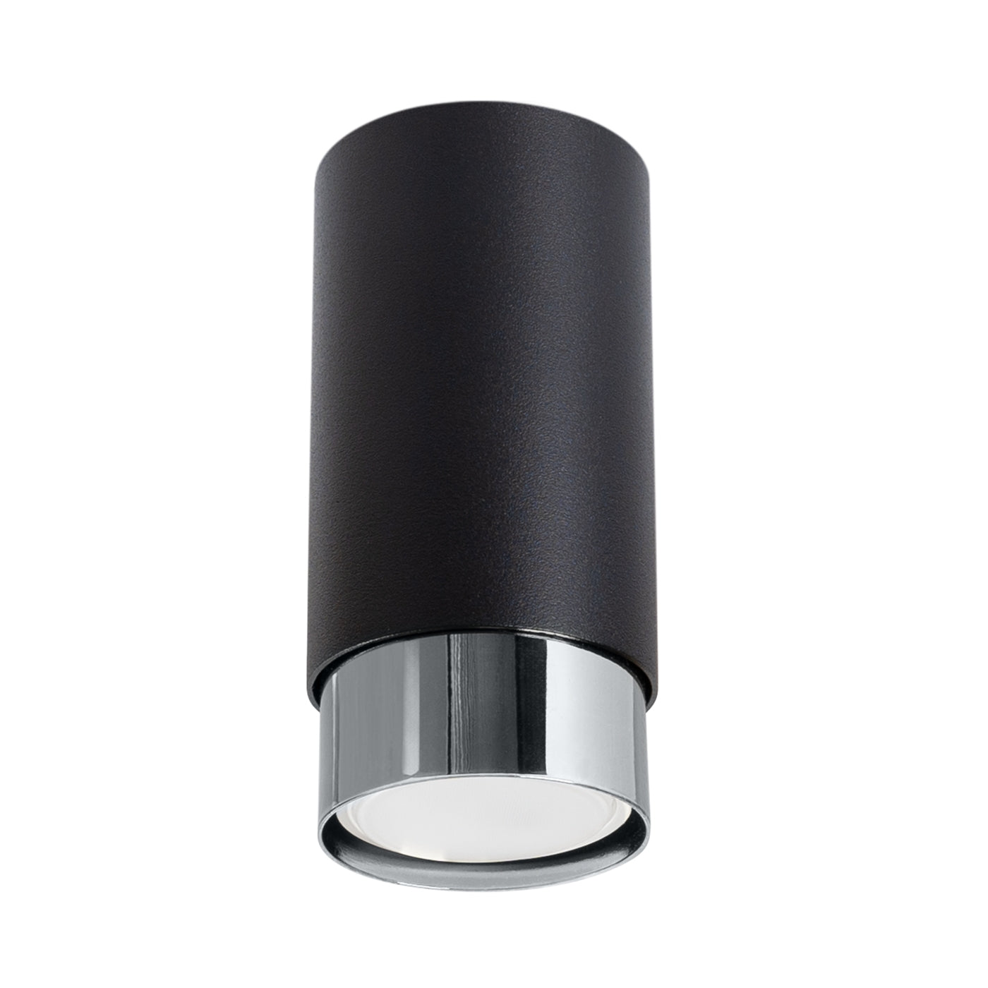 Deckenleuchte - Spot - Strahler NERO 12,5 Schwarz & Chrom Sollux Lighting
