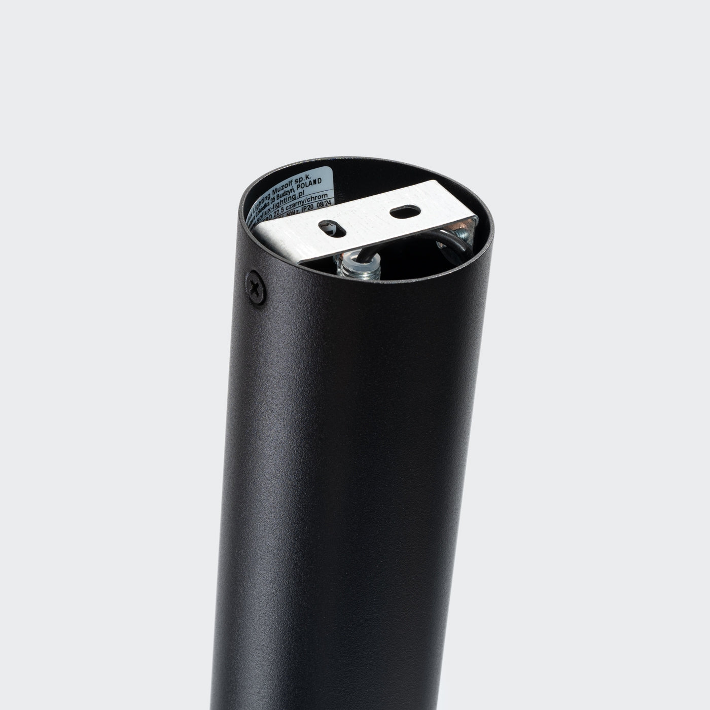Deckenleuchte - Spot - Strahler NERO 22,5 Schwarz & Chrom Sollux Lighting
