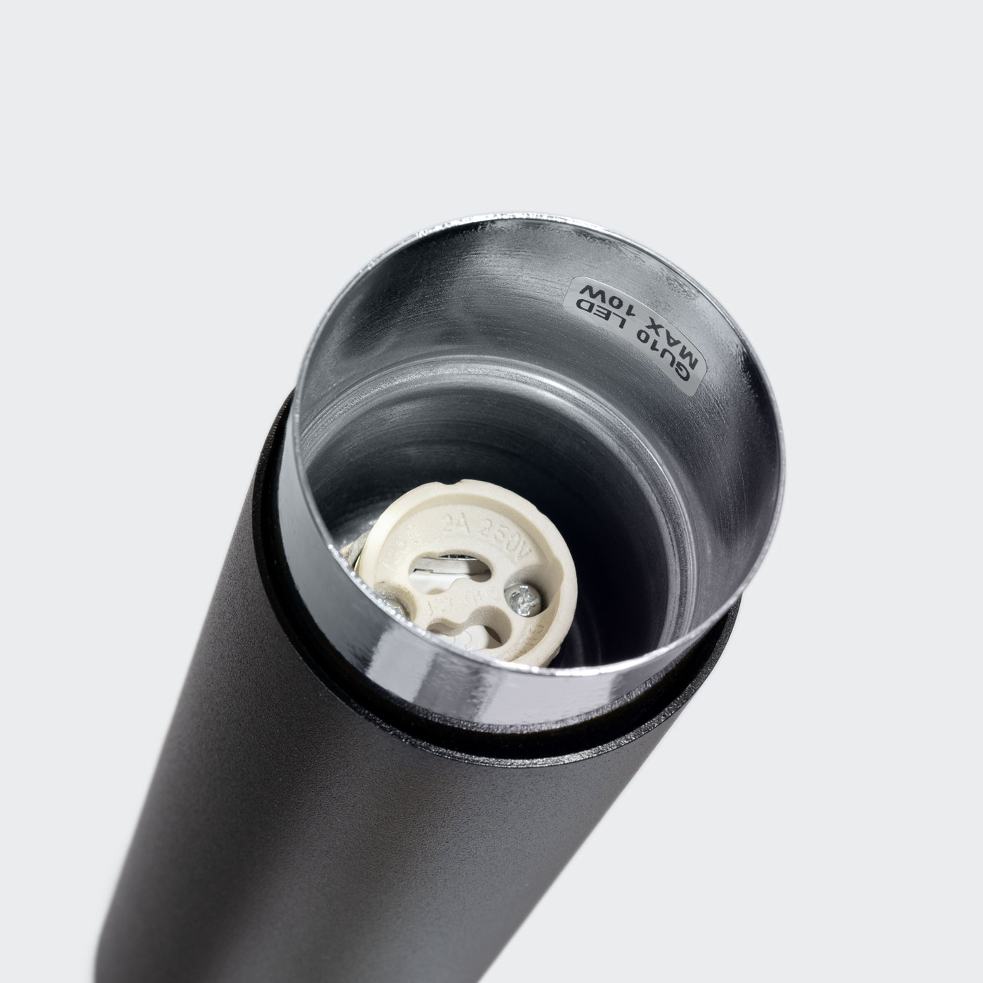 Deckenleuchte - Spot - Strahler NERO 22,5 Schwarz & Chrom Sollux Lighting