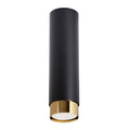 Deckenleuchte - Spot - Strahler NERO 22,5 Schwarz & Golden Sollux Lighting
