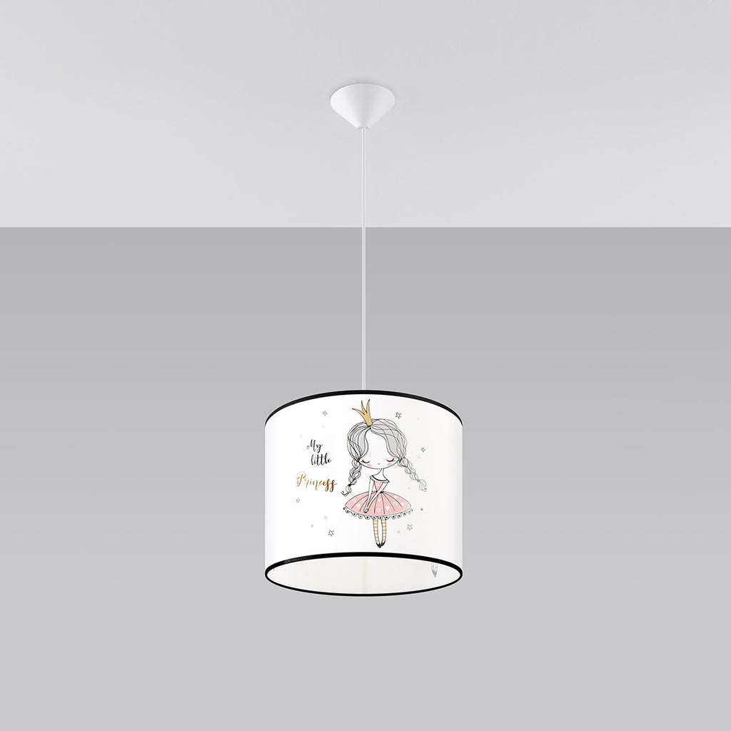 Kinder Pendelleuchte PRINCESS 30 Sollux Lighting