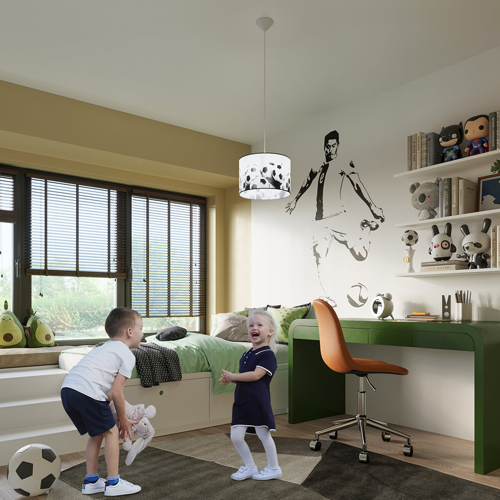 Kinder Pendelleuchte FOOTBALL B 30 Sollux Lighting
