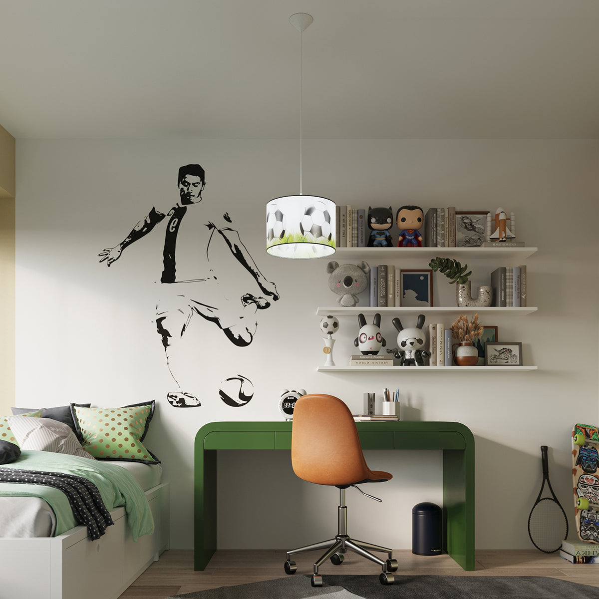 Kinder Pendelleuchte FOOTBALL C 30 Sollux Lighting