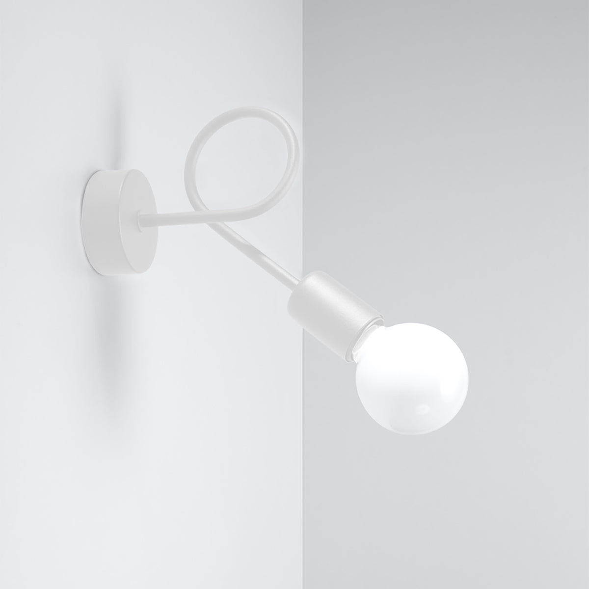 Wandleuchte LOOP weiß Sollux Lighting