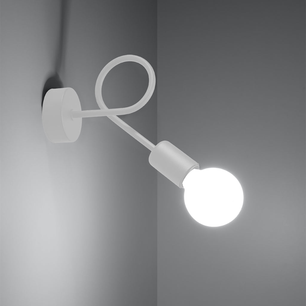 Wandleuchte LOOP weiß Sollux Lighting