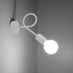 Wandleuchte LOOP weiß Sollux Lighting