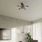 Wandleuchte LOOP schwarz Sollux Lighting