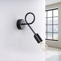 Wandleuchte LOOP schwarz Sollux Lighting