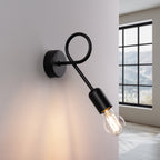 Wandleuchte LOOP schwarz Sollux Lighting