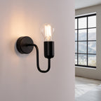 Wandleuchte VECTOR schwarz Sollux Lighting