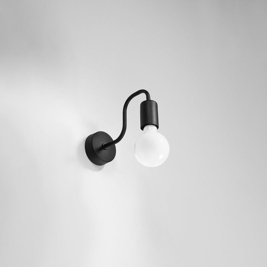 Wandleuchte VECTOR schwarz Sollux Lighting