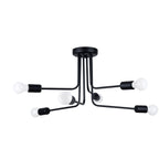 Deckenleuchte NORAH 6 schwarz Sollux Lighting