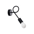 Wandleuchte LEVAR schwarz Sollux Lighting