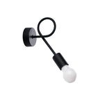 Wandleuchte LEVAR schwarz Sollux Lighting