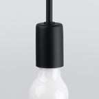 Wandleuchte LEVAR schwarz Sollux Lighting