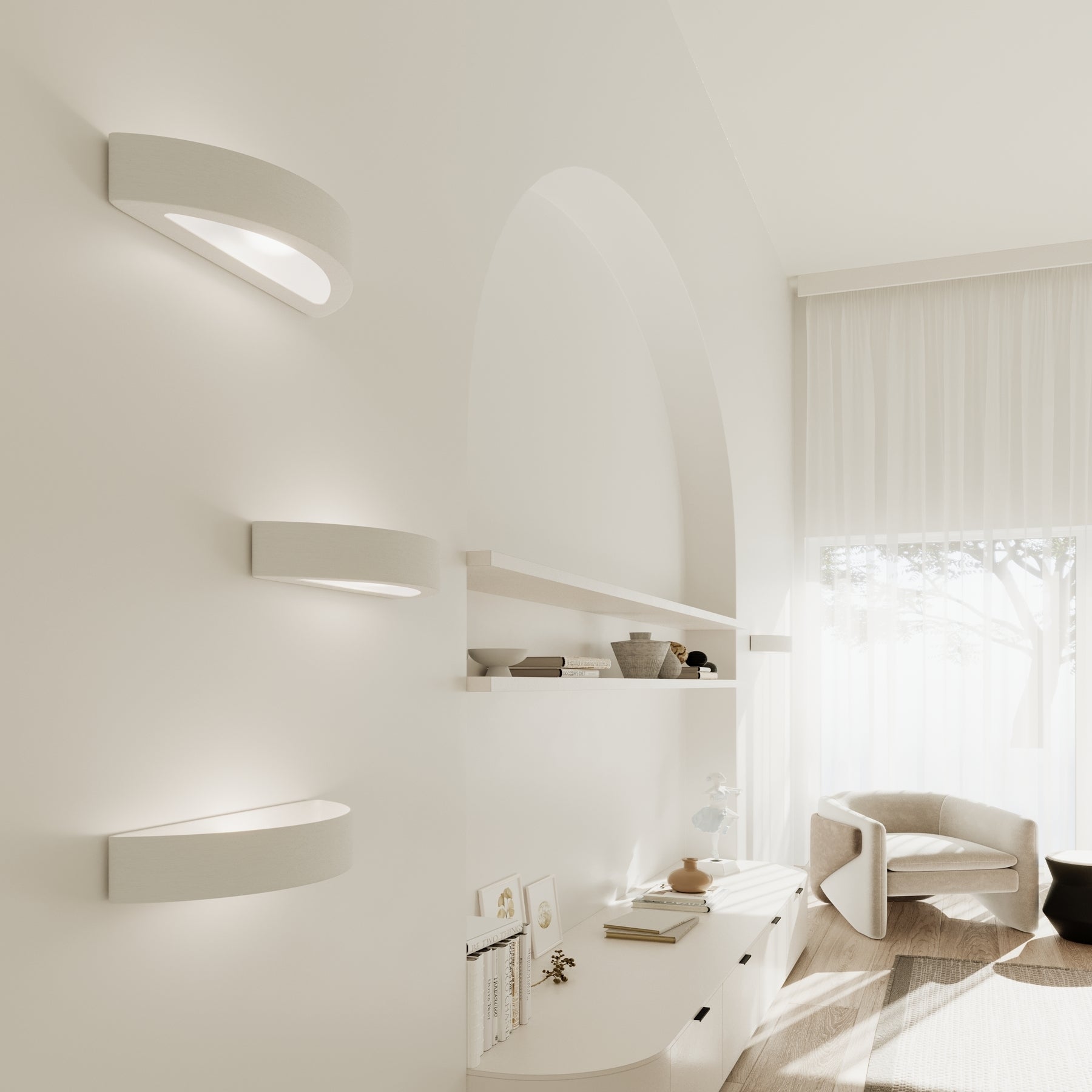 Wandleuchte Keramik ATENA 30 Sollux Lighting
