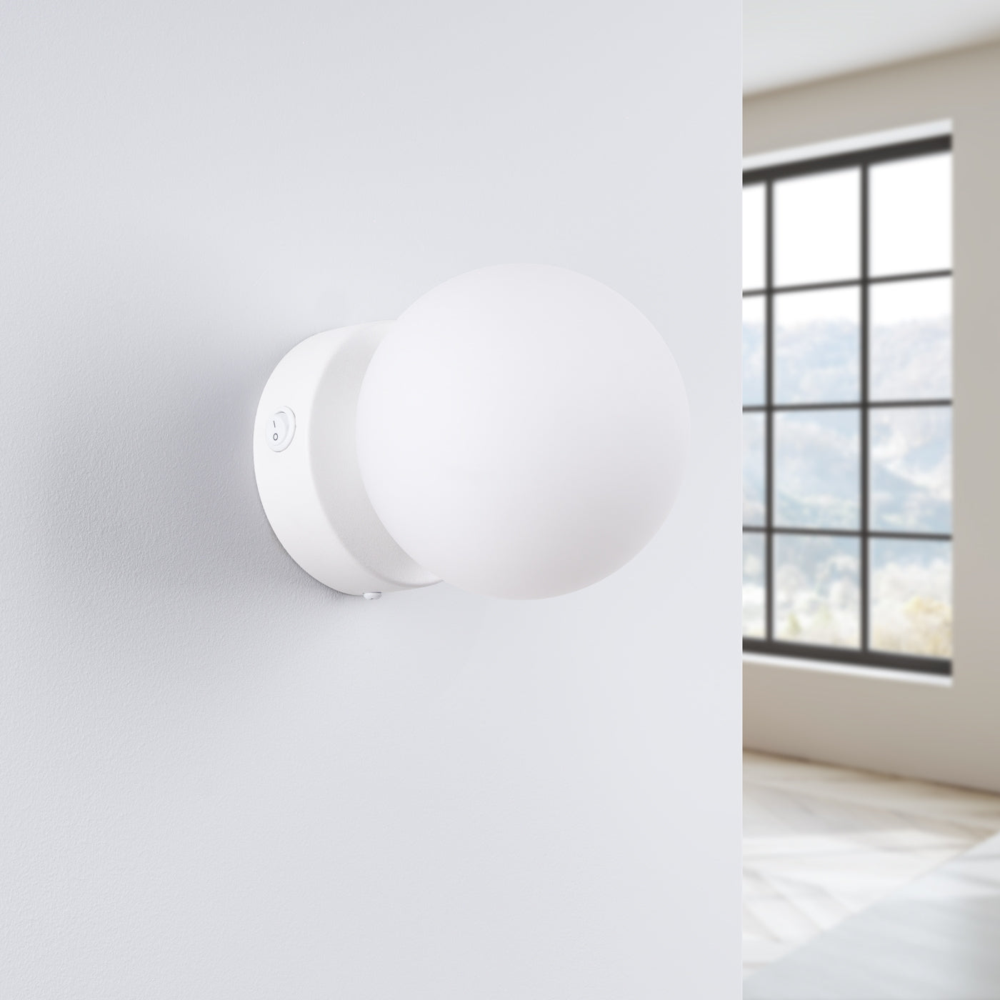 Wandleuchte YOLI 1 Weiß Sollux Lighting