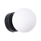 Wandleuchte YOLI 1 Schwarz Sollux Lighting