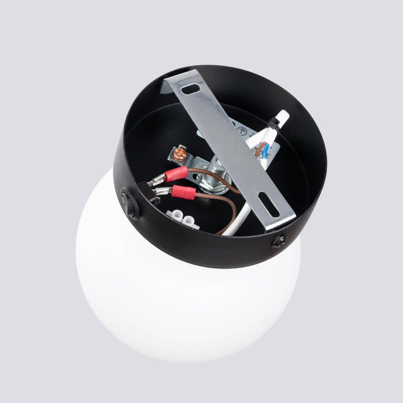 Wandleuchte YOLI 1 Schwarz Sollux Lighting