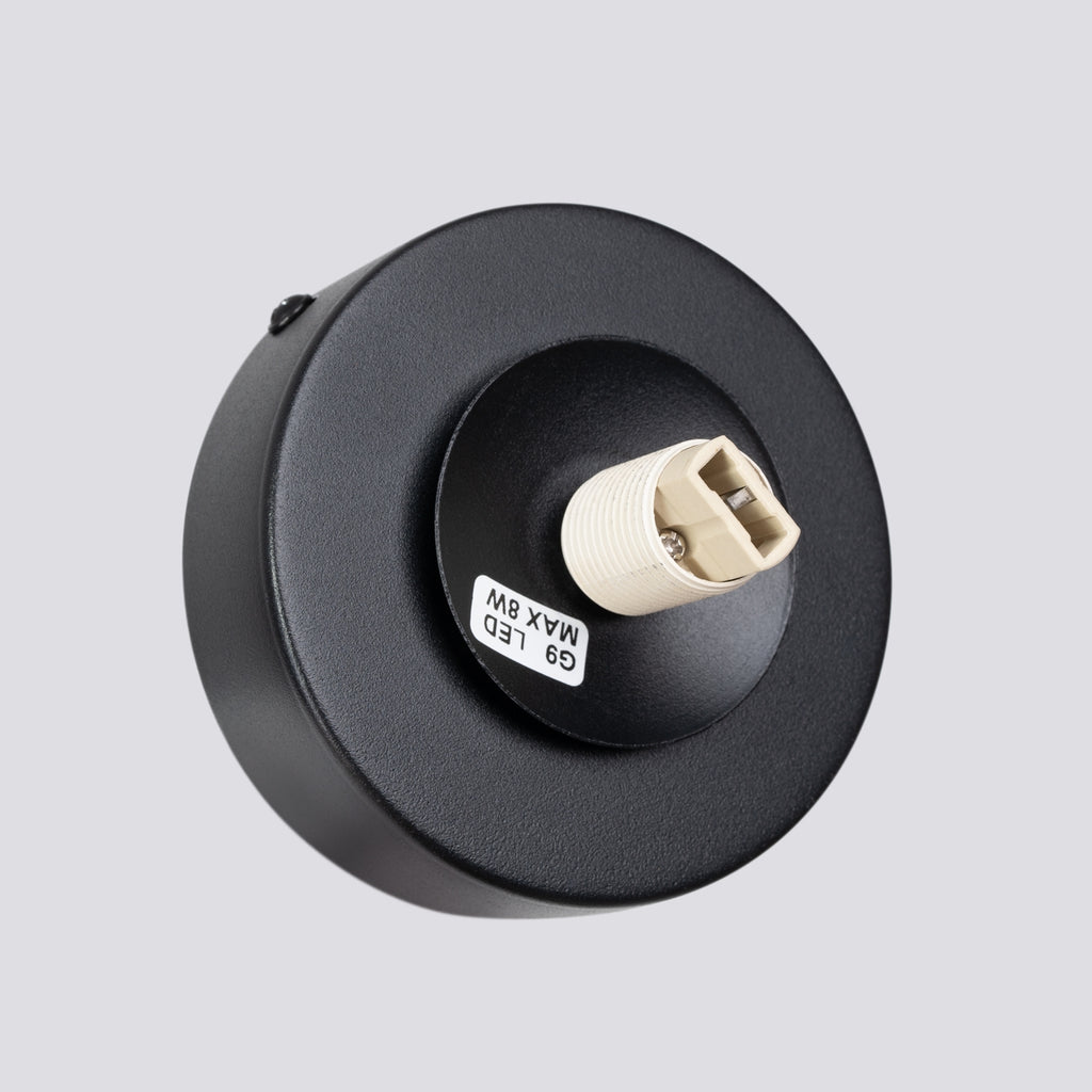 Wandleuchte YOLI 1 Schwarz Sollux Lighting