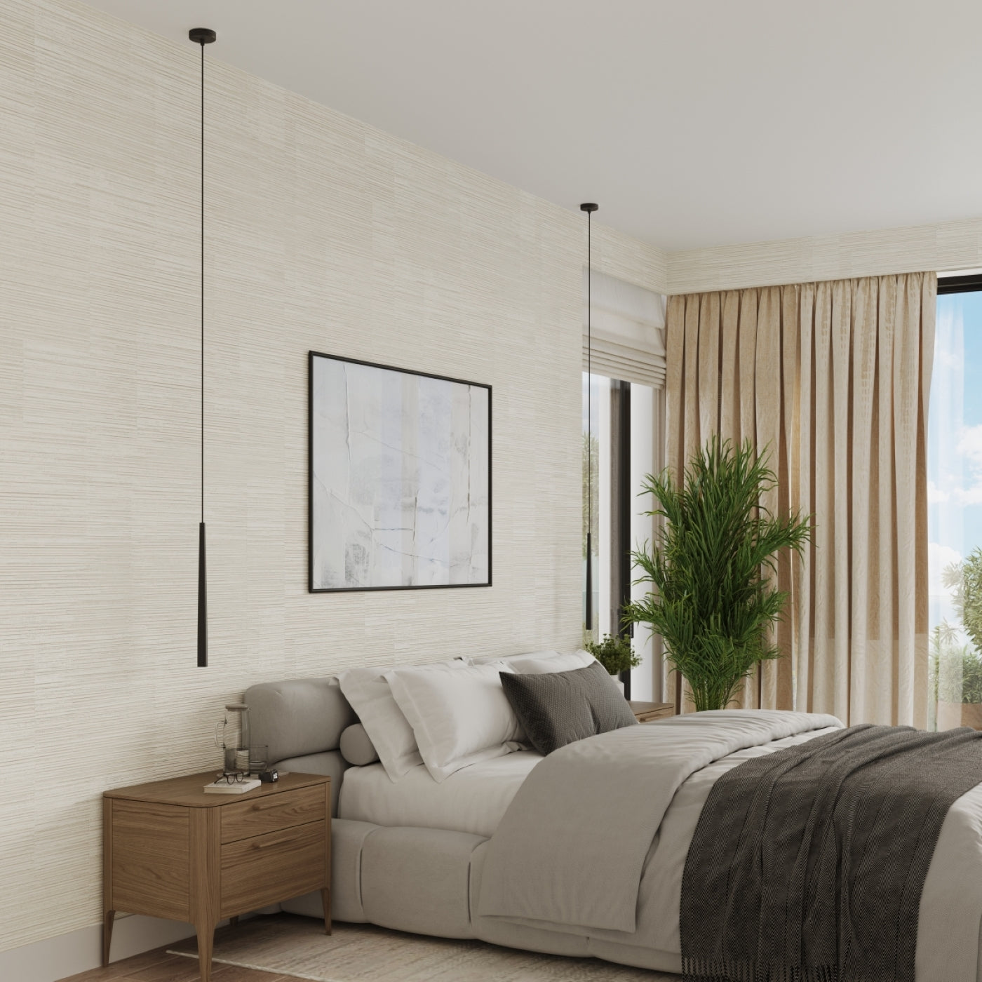 Pendelleuchte BLISS 1 Schwarz Sollux Lighting