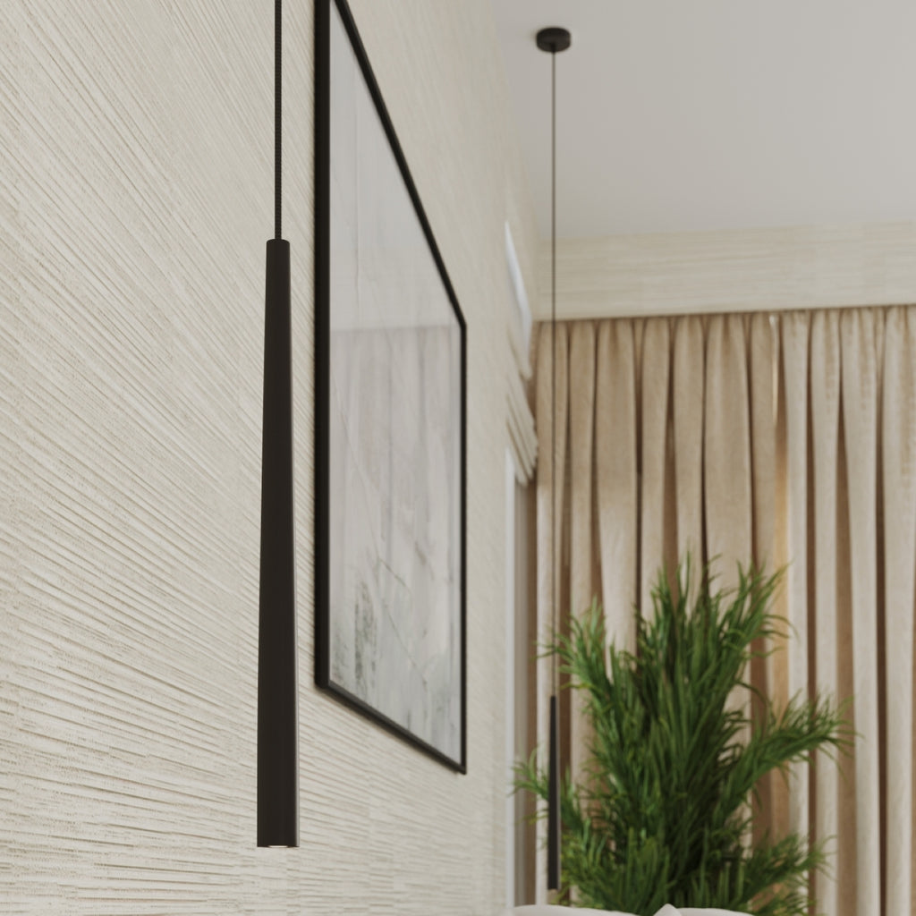 Pendelleuchte BLISS 1 Schwarz Sollux Lighting